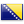 Bosnia and Herzegovina (BA) flag